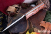 Bark River Knives: Bravo 1 - CPM 3V - Salmon Maple Burl - Natural Liner