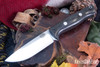 Bark River Knives: Bravo 1 - CPM 3V - Rampless - Duskdog Canvas Micarta - Black Liners