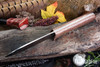 Bark River Knives: Kephart 4 - CPM 3V - American Walnut - White Liners - Brass Pins