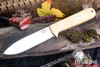 Bark River Knives: Kephart 4 - CPM 3V - Antique Ivory Micarta - Matte