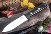 Bark River Knives: Kephart 4 - CPM 3V - Black Burlap Micarta