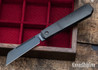 Jack Wolf Knives: After Hours Jack - Front Flipper - Titanium Framelock - CPM-S90V - Black DLC Titanium