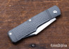 Jack Wolf Knives: Sharpshooter Jack - Titanium Framelock - CPM-S90V - Jigged Titanium