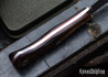 Lon Humphrey Knives: Mudbone Muskrat - Forged AEB-L - Curly Maple - Red Liners - LH22AJ021