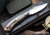 Lon Humphrey Knives: Mudbone Muskrat - Forged AEB-L - Storm Maple - Black Liners - LH22AJ026