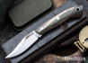 Lon Humphrey Knives: Mudbone Muskrat - Forged AEB-L - Storm Maple - Red Liners - LH22AJ042