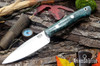 Bark River Knives: Mini Aurora - CPM-3V - Emerald Maple Burl #4