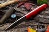 Bark River Knives: Mini Aurora - CPM-3V - Red G-10 - Natural Liners & Pins