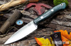 Bark River Knives: Mini Aurora - CPM-3V - Emerald Tigertail Maple Burl #3