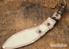 ESEE Knives: EXPAT Jaraca Kukri - Walnut w/Khaki Sheath - Black Traction Powder Coat