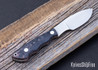 Bark River Knives: Mini Canadian - CPM-3V - Onyx Tigertail Maple Burl