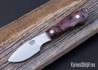 Bark River Knives: Mini Canadian - CPM-3V - Firecraker Krakken Voodoo Resin #2