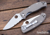 Spyderco: Tenacious - Brown G-10 - CPM-M4 - Combo Edge - C122GBNM4PS