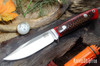 Bark River Knives: Hildi - CPM-CruWear - Red Pinecone