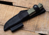 Benchmade Knives: 165-1 Mini Bushcrafter - OD Green G-10 - CPM-S30V