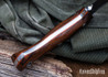 Lon Humphrey Knives: Blacktail - Forged 52100 - Desert Ironwood - Orange Liners - LH22CJ153