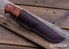 Helle Knives: Audun - Colored Curly Birch & Reindeer Antler - H3LS