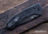Benchmade Knives: 748BK-01 Narrows - AXIS Lock - Black Titanium - M390 - Black DLC