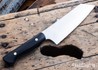 Lishen Knives: Bunka - Black G-10 - Brass Pins - LK08DJ001