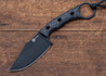 Civivi: Midwatch - Black Burlap Micarta - N690 - Black Stonewashed