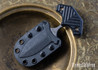 RMJ Tactical: BUB - Back Up Blade - Black G-10 - Nitro-V - Tungsten Cerakote