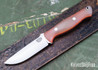 Bark River Knives: Gunny - PSB-27 - Ghost Green Jade G-10 - Orange Liners