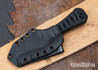 Auxiliary Manufacturing: Pocket Bowie - Black Stingray & Cord Wrap - AEB-L