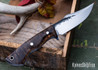 Lon Humphrey Knives: Parabellum - Forged 52100 - Tasmanian Blackwood - Blue Liners - LH10FJ056