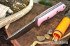 Bark River Knives: Bravo 1 - CPM 154 - Pink G-10 - Black Liners