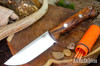 Bark River Knives: Bravo 1 - CPM 154 - Rampless - Desert Ironwood - Black Liners