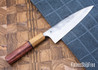 5471  Carter Cutlery: Muteki - Petty - Bubinga & Canarywood  - Copper & Black G10 Liners - CC24GJ028