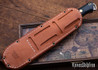 Bark River Knives: Squad Leader II - CPM 3V - Dune G-10 - Orange Liners