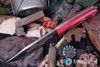 Bark River Knives: Squad Leader II - CPM 3V - Firedog Canvas Micarta - Black Liner