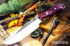 Bark River Knives: Bravo Survivor - CPM 3V - Dark Cherry Maple Burl
