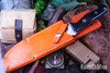 Bark River Knives: Bravo Survivor - CPM 3V - Natural Canvas Micarta - Black Liners