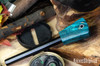 Bark River Knives: Firesteels - Teal Maple Burl