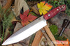 Bark River Knives: Aurora III - CPM 3V - Red Tigertail Maple Burl