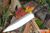 Bark River Knives: Aurora III - CPM 3V - Brown & Black G-10 - Forest Green Liners - Mosaic Pins