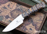 Arno Bernard Knives: Grazer Series Zebra - Mammoth Molar - AB23IJ026