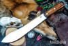 Bark River Knives: Mountain Man 8" - CPM 3V - Dark Curly Maple #2
