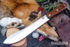 Bark River Knives: Mountain Man 8" - CPM 3V - Dark Curly Maple #3