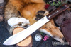 Bark River Knives: Mountain Man 8" - CPM 3V - Desert Ironwood - Black Liners #2
