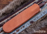Bark River Knives: Mountain Man 8" - CPM 3V - Desert Ironwood - Mosaic Pins