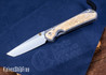 Chris Reeve Knives: Large Sebenza 31 - Tanto - Box Elder Inlay - CR24JJ001