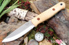 Bark River Knives: Bushcrafter LT - CPM 3V - Birdseye Maple - Natural Liners & Pins #2