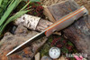 Bark River Knives: Bushcrafter LT - CPM 3V - Ghost Green Jade G-10 - Orange Liners - Mosaic Pins - Matte