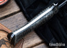 Lon Humphrey Knives: Archangel - 52100 Tool Steel - Curly Maple - Black Liners - LH04KJ027