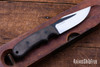 BlackJack Knives: Tac-Ops Model 4 - Black Canvas Micarta - 1st Production Run 