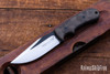 BlackJack Knives: Tac-Ops Model 4 - Black Canvas Micarta - 1st Production Run 