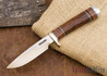 Randall Made Knives: Model 26 Pathfinder - Wood & Leather Handle - Carbon Steel - 007